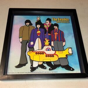 The Beatles Yellow Submarine dimensional Framed Art Denni Lu collab